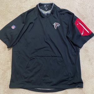 *Almost New* NFL Falcons Nike Mens DriFit Half Zip